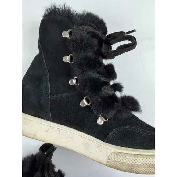 Steve Madden Wharton Faux Fur Sneaker Boots size 9 Women's - Picture 4 of 12